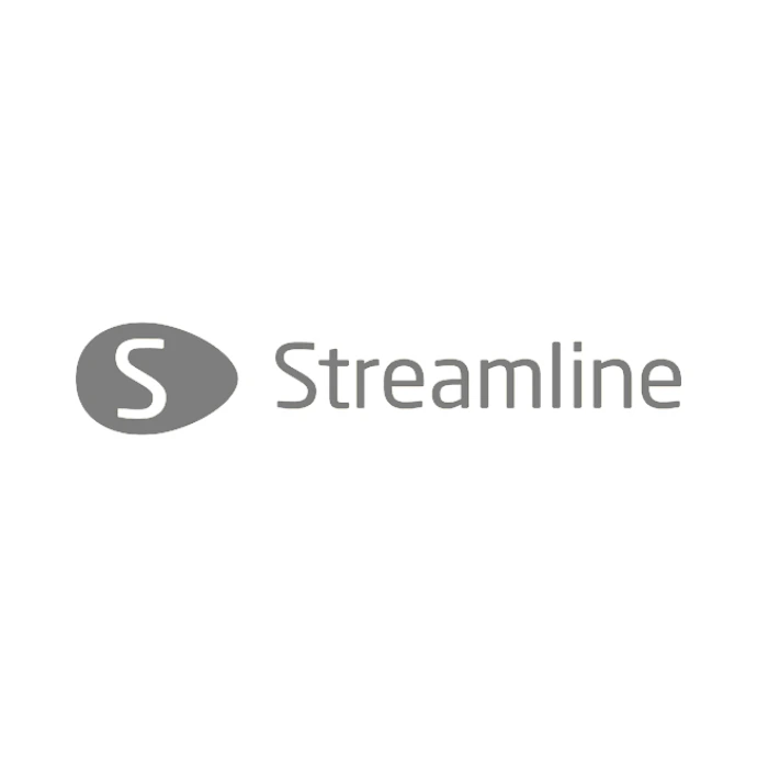 Logo de Streamline cliente de Rebel Studio agencia de marketing creativo