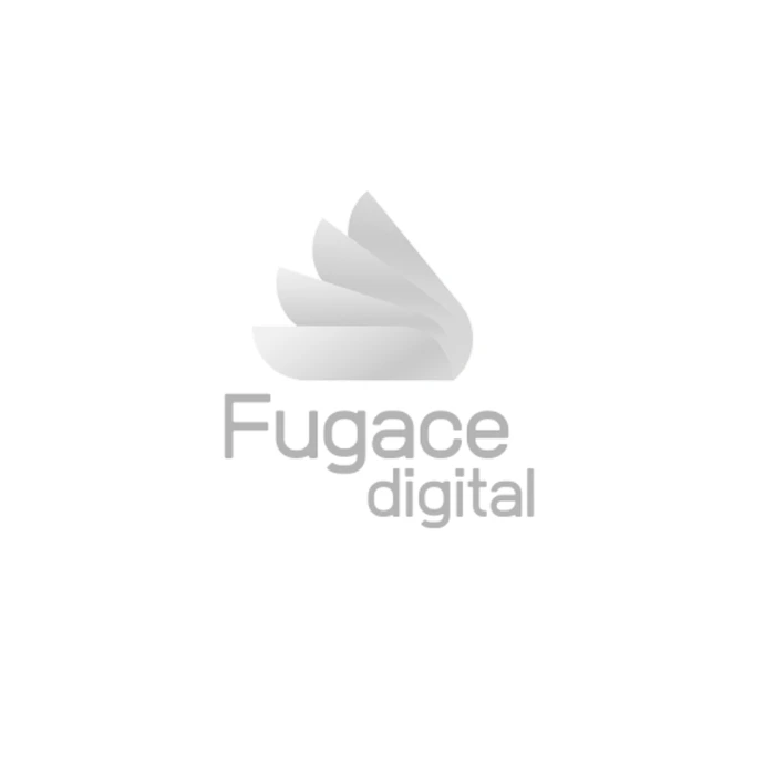Logo de Fugace digital cliente de Rebel Studio agencia de marketing creativo